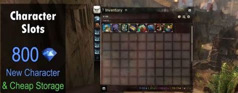 character slot gw2